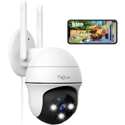 New 5MP Outdoor 360°PTZ Wired WIFI Security  Camera-GQ2(5MP)